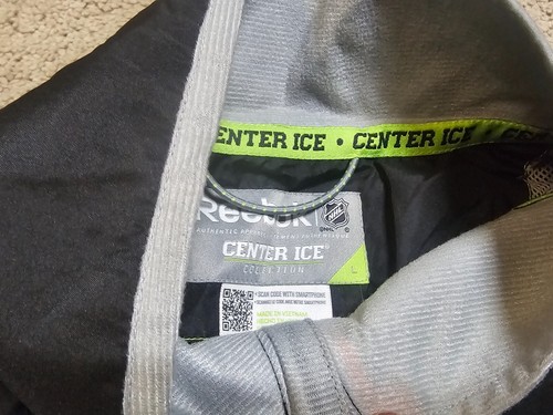 ANAHEIM DUCKS Center Ice NEW Player Locker Room Reebok Pro FULL ZIP JACKET L - Picture 3 of 5