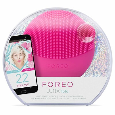 Foreo LUNA fofo Smart Face Cleanser, Fuchsia