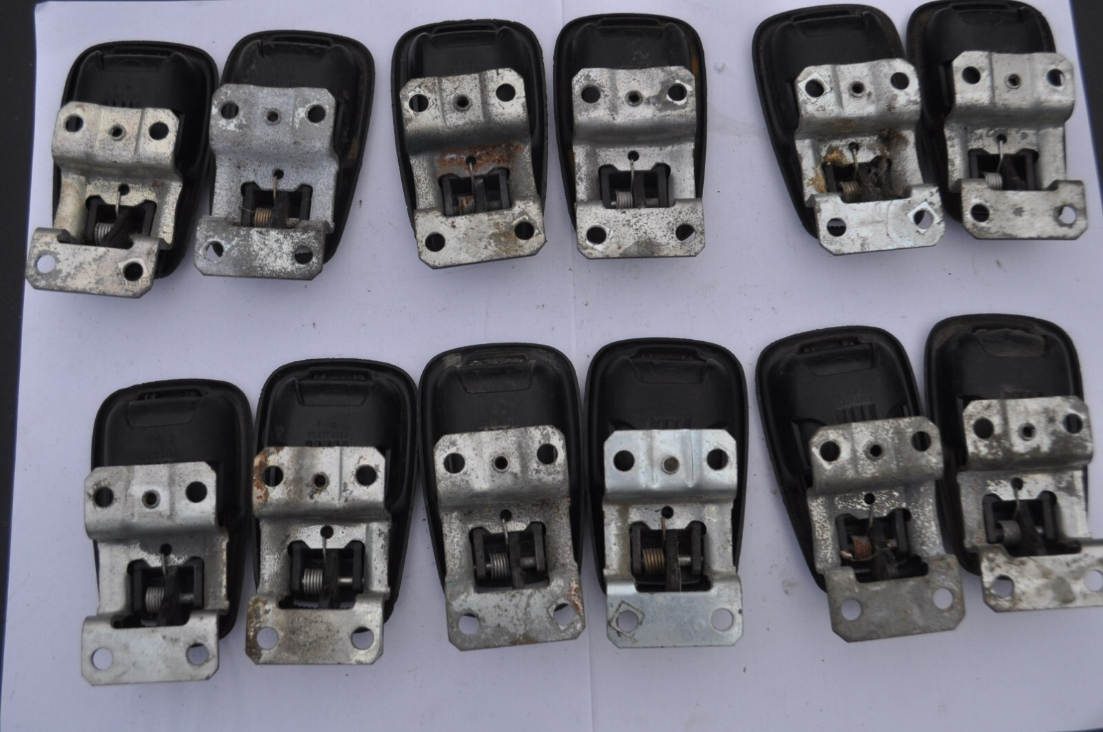 VW Beetle Interior Door handles surround & escutcheon OEM complete as