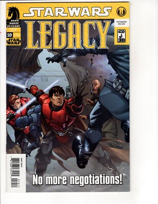 Star Wars Legacy #10 Dark Horse Comic Book Umbrella Academy Ad