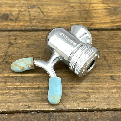 Tête De Pompe Vélo Vintage Campagnolo – Brev Camp – Chrome – Années 70/80 – Fabriquée En Italie