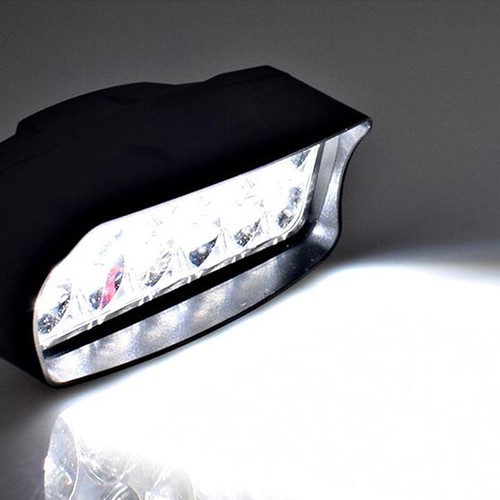Motorcycle C Super Bright 8 LED Light Headlight Spotlights Headlamp _bf - Picture 11 of 12
