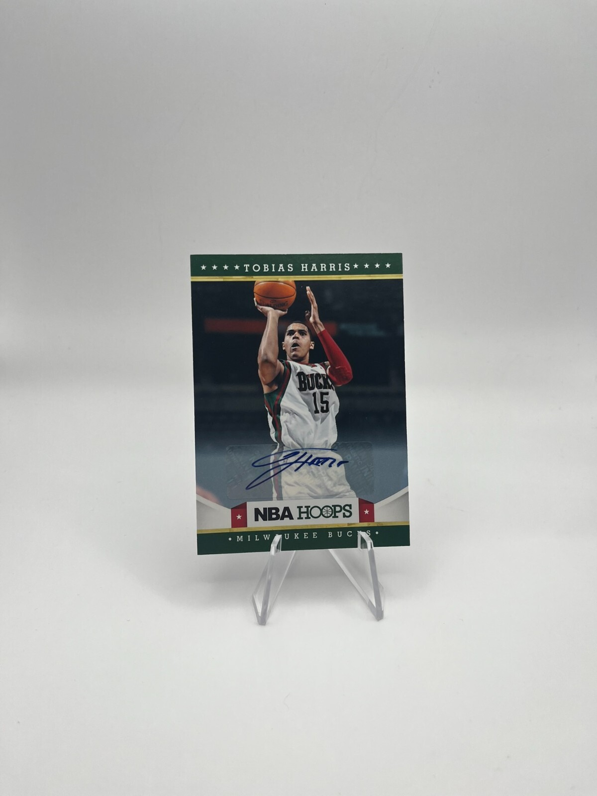 2012-13 NBA Hoops Auto Tobias Harris #240 Rookie Auto RC