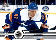 2019-20 Upper Deck #95 Leo Komarov New York Islanders