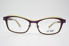 Glasses JF Rey JF2653 Burgundy Purple Brown Oval Eyeglass Frame New