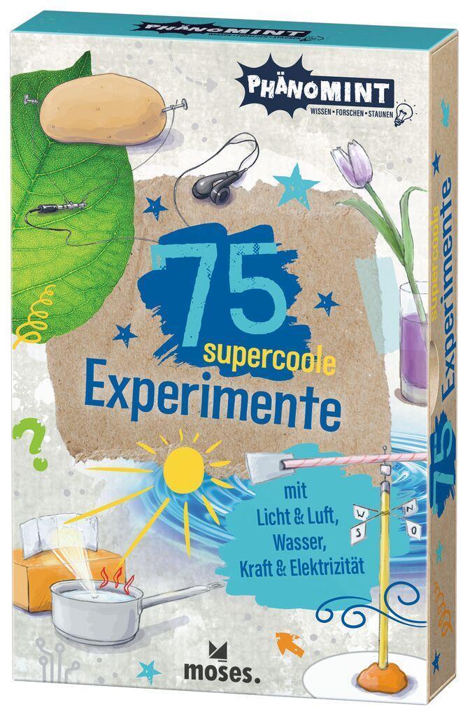 Thumbnail - Phänomint 75 Supercoole Experimente Mit Licht & Luft, Wasser, Kraft &