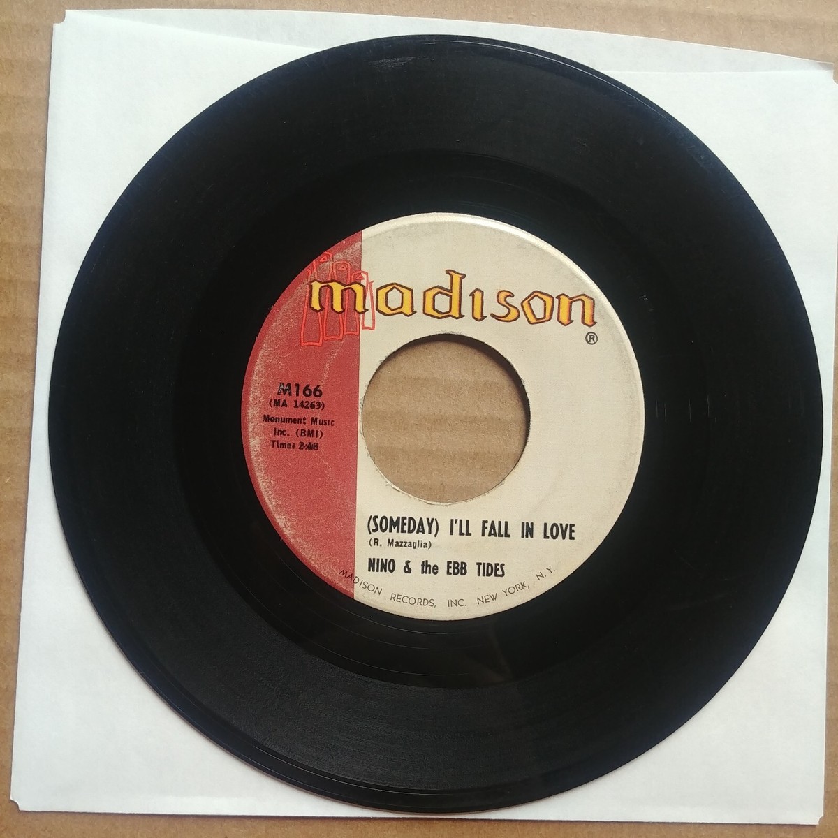 NINO & THE EBB TIDES Juke Box Saturday Night 45 7