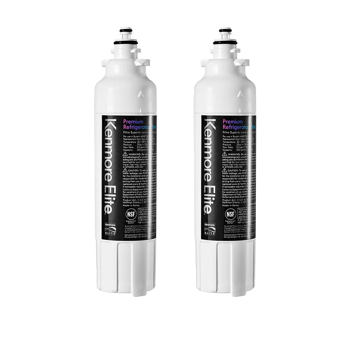 2 Pack Kenmore Elite 9490 469490 Refrigerator Water Filter fit for 469490 New eBay