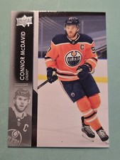 2021-22 Upper Deck Series 1 Hockey CONNOR McDAVID #73 Edmonton Oilers 