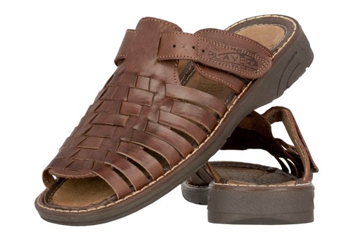Mens Cognac Authentic Mexican Huaraches 