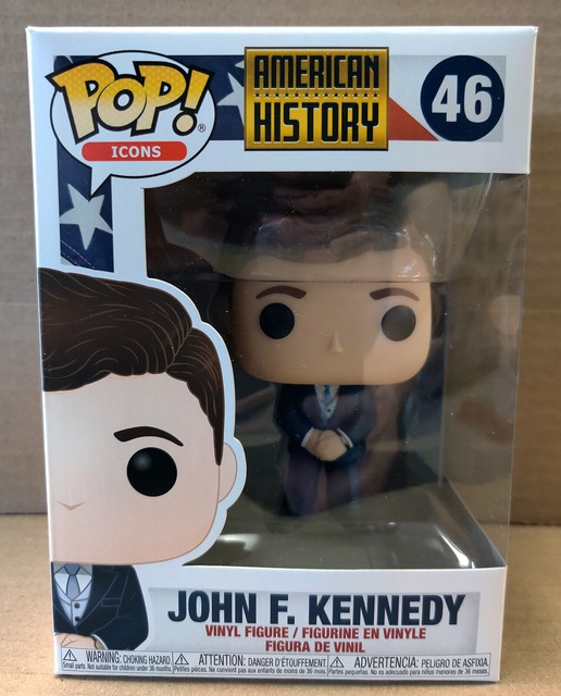 Funko POP ICONS AMERICAN HISTORY - JOHN F KENNEDY #46 - Brand New | eBay