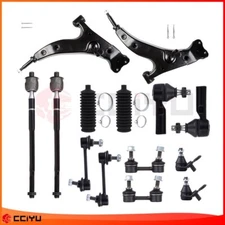 Set Of 14 For 1993-95 Toyota Corolla Front Control Arm And Ball Joint Tie Rod