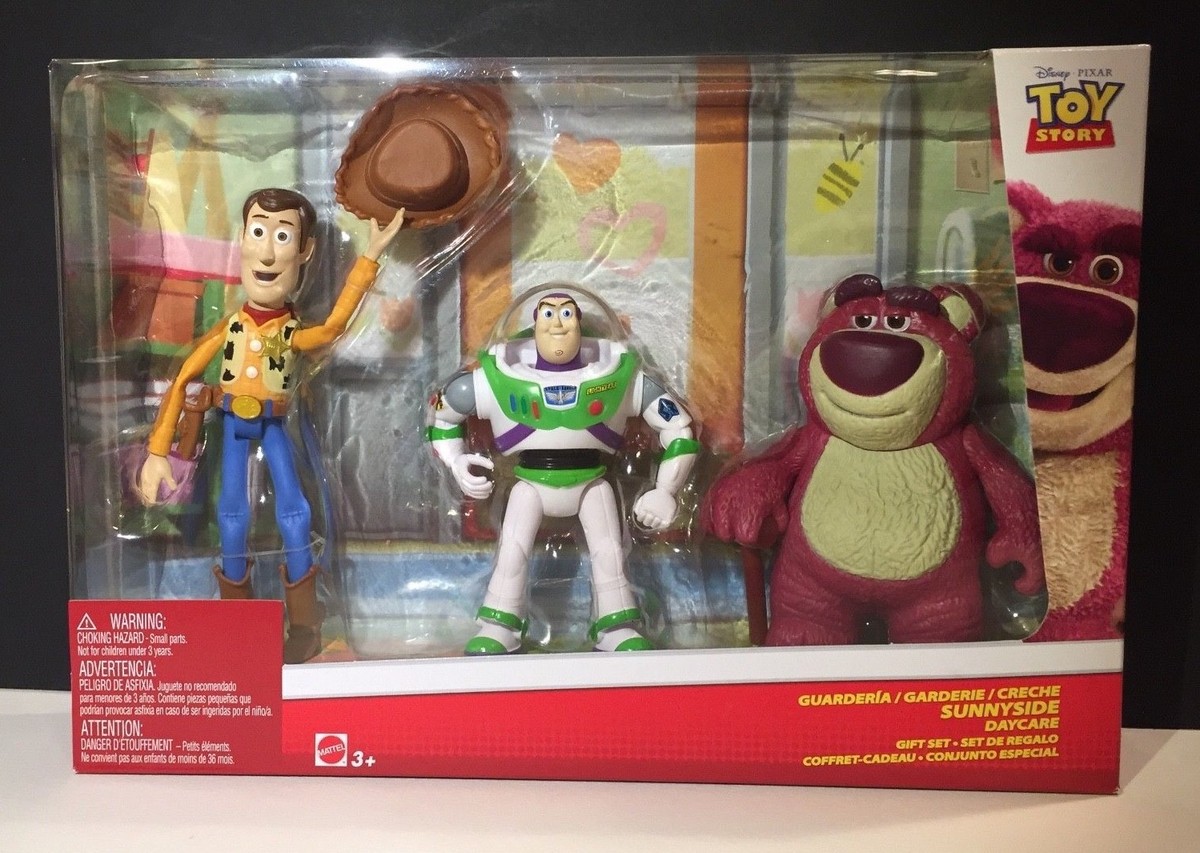 Toy Story SUNNYSIDE DAYCARE Gift 3 Figure Set NEW Mattel Disney