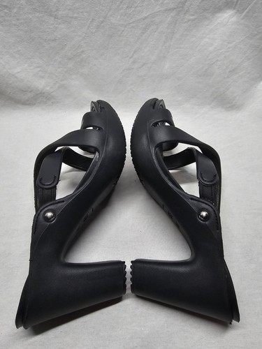 Women's Crocs Cyprus IV Heels Sandals Size 10 Black - Picture 12 of 14
