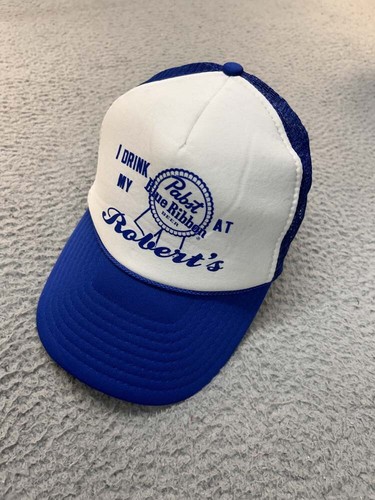 Pabst Blue Ribbon Bierhut Herren Truckerhut One Size Nissin