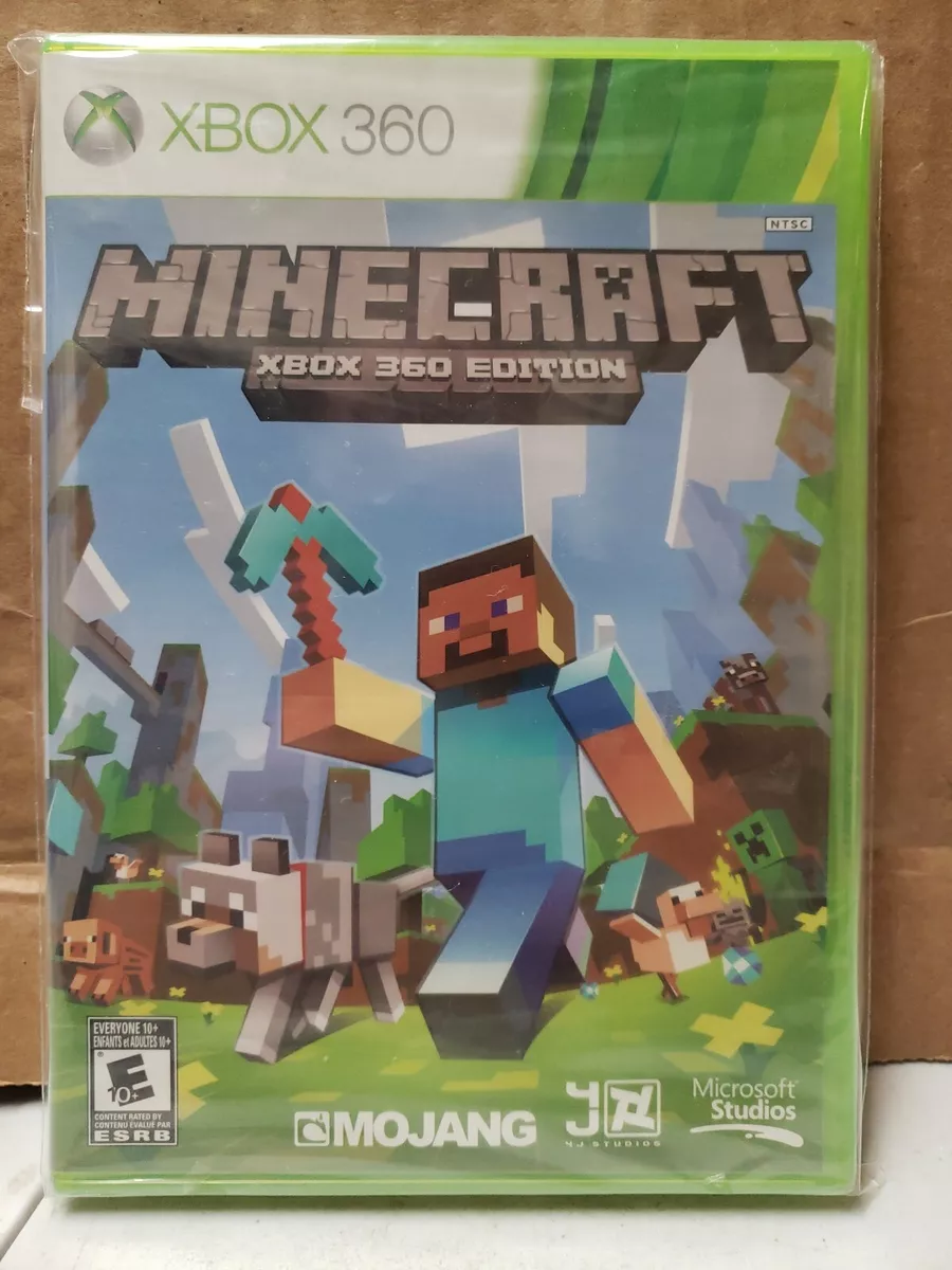 Minecraft Microsoft Xbox One 360 Brand New. Factory Sealed. 3