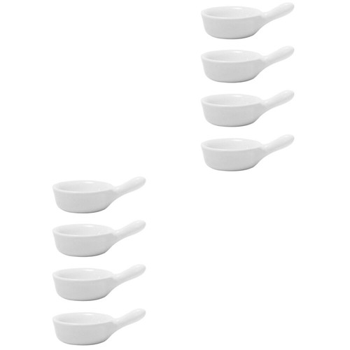 8 Pezzi Piatto Antipasto Aceto Immersione Piatto Ceramica Salsa Tazza