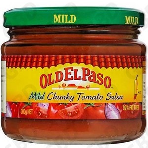 8x Old El Paso Mild Chunky Tomato Salsa Dip 300g 69300695001621 Ebay