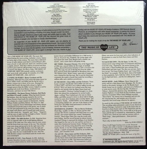 WJYA 1080 AM/WJYF FM THE MUSIC OF YOUR LIFE EXC W/SHRINK PROMO VINYL LP 183-15 - Picture 2 of 4