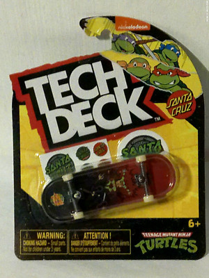 Tech Deck  Santa Cruz  Fingerboard skateboard  Raphael  TMNT Turtles
