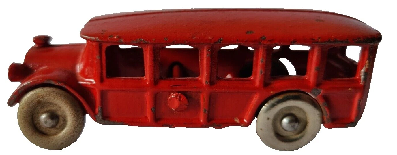 Чугунный винтажный производитель литой автобус