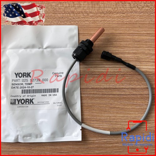 1PC NEW Copper Temperature Sensor FOR YORK 025-52739-000 2-Pin Fast Ship - Picture 5 of 11
