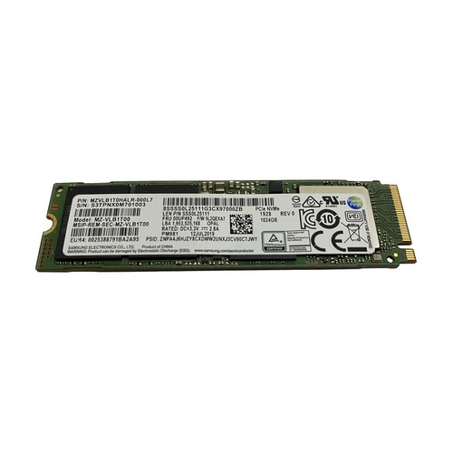 New Intel 256GB SSD NVMe PCIe M.2 2280 Lenovo SSS0L25158 00UP738 SSDPEKKF256G8L - Foto 1 di 1