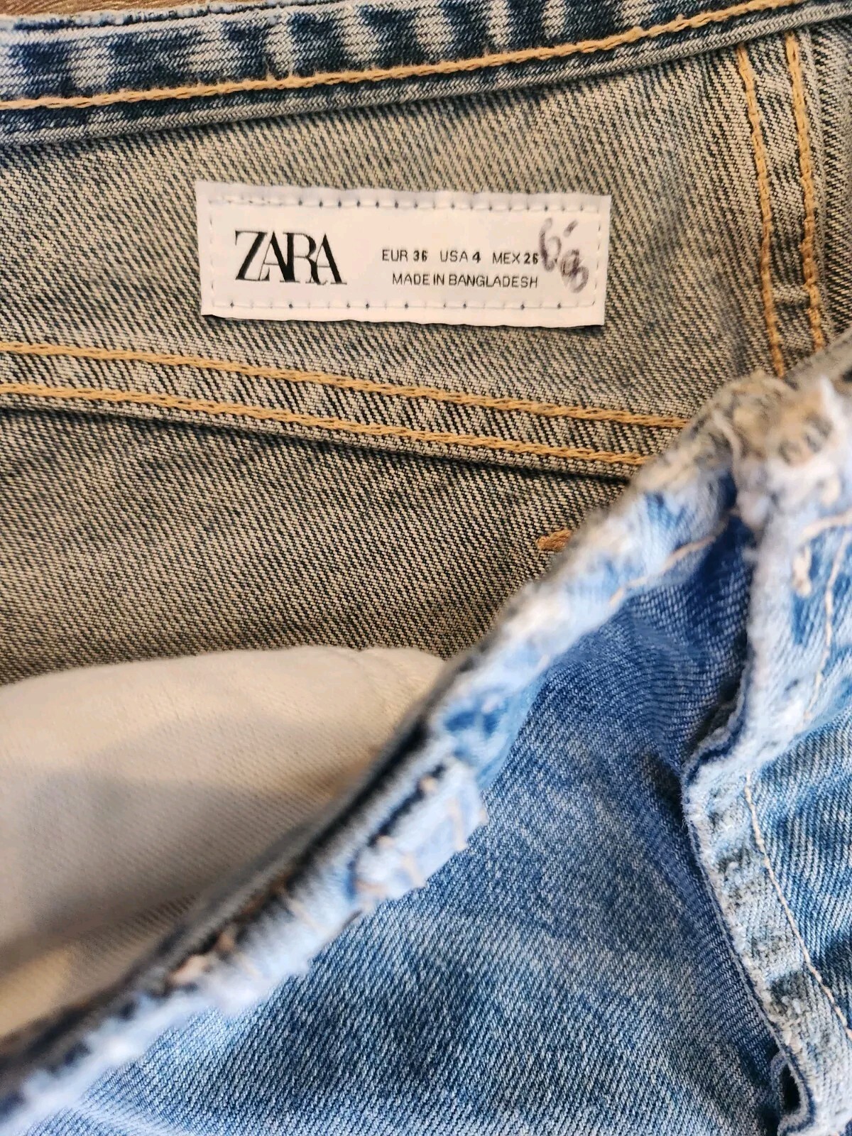 1960's Style Patchwork Distressed Boho Hippie Jea… - image 5