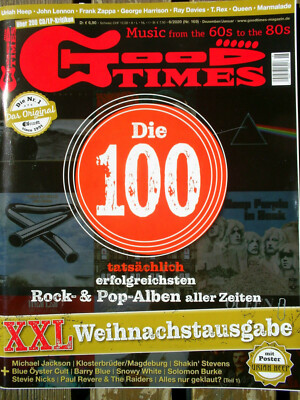 GOOD TIMES 6 - 2020 JOHN LENNON MICHAEL JACKSON FRANK ZAPPA T-REX SANDY 