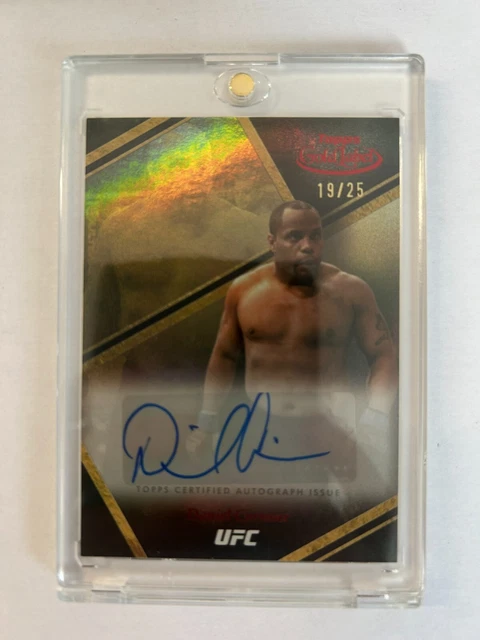 88 TOPPS GOLD LABEL UFC 2024 DANIEL CORMIER   AURIC AUTO 19/25.
