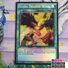 Tarjeta Flying Dragon Whirl EFECTO ANIME HOLO
