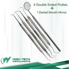 Dental Oral Hygiene Kit 5 Tools Deep Cleaning Scaler Teeth Care Set Professional