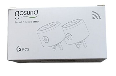 Gosund Smart Socket WP3 WiFi Plug Compatible w/ Alexa & Google Assistant 2PCS