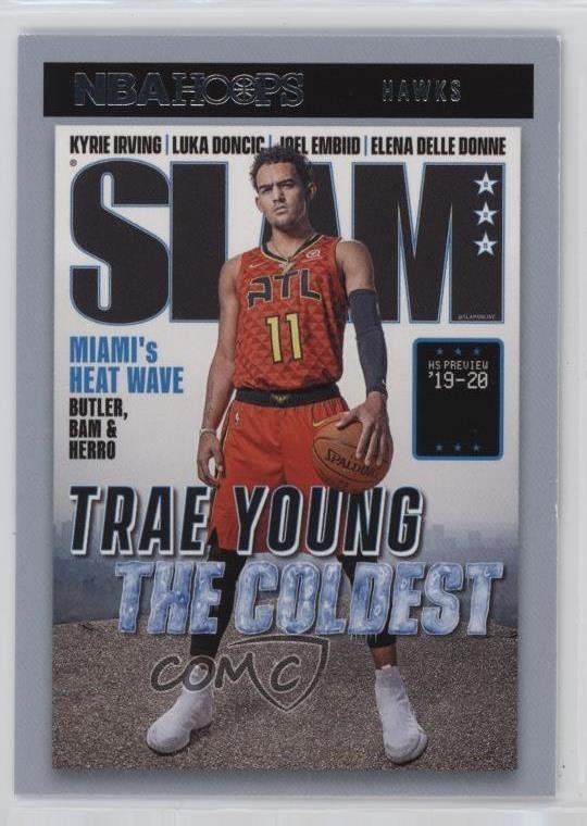 2020-21 Panini NBA Hoops Slam Trae Young #6 05is