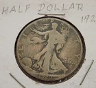 1920 Walking Liberty Half • 90% Silver • Circulated • As Shown   X133