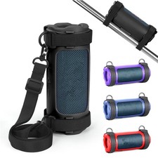 Silicone Protective Cover Case w/Shoulder Strap for JBL FLIP 7 Bluetooth Speaker