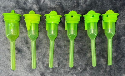 Lot of 6 Dr. Brown s Natural Flow Baby Bottle Replacement Vent Inserts & Tubes