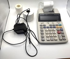 Sharp EL1750V Printing Calculator with AC Ada...