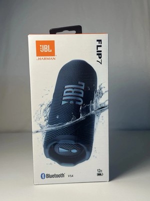 New JBL Flip7 Portable Wireless Speaker Bluetooth Water Dust Proof IPX7 - Blue