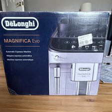 DeLonghi Magnifica Evo Automatic Espresso Machine Silver Digital Panel