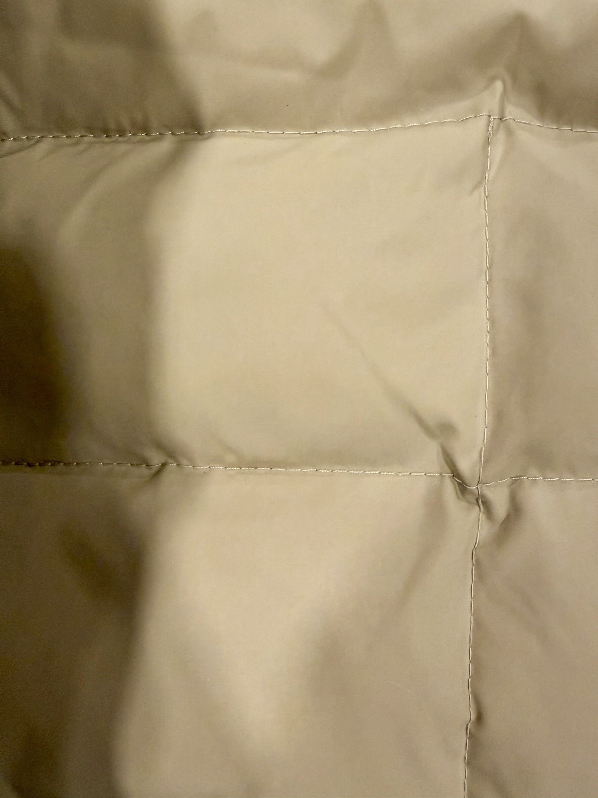 Moncler Beige Down Button-Down Puffer Jacket Coat… - image 7