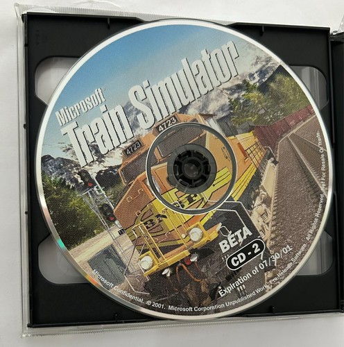 Microsoft Train Simulator Review version - pre-release Beta code - PC - 2001 - Picture 3 of 9