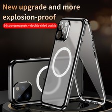 Privacy Anti Peeping Magnetic Case Cover For iPhone 15 14 13 12 11 Pro Max