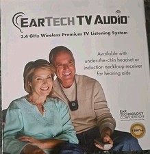 Eartech TV Audio Digital RF TV Listening System with Headset