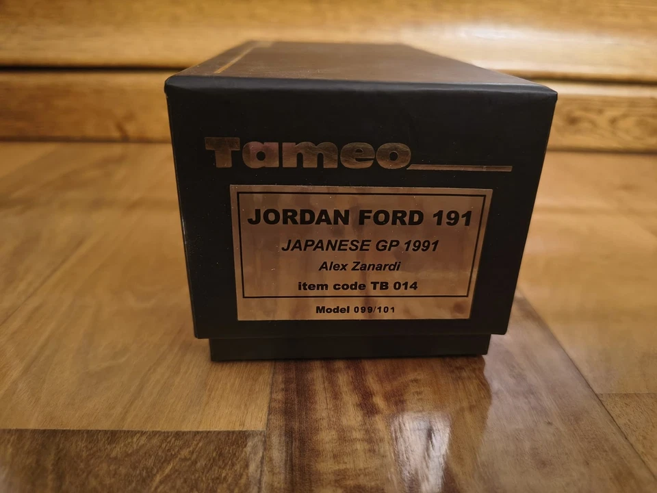 Jordan Ford 191 Japanese Gp A.Zanardi Tameo 1 43 - Immagine 3 di 4