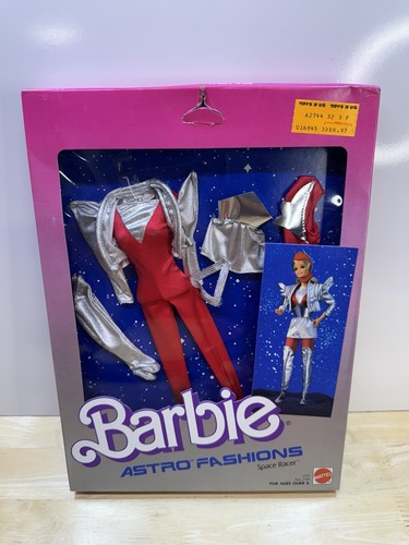 NIB BARBIE DOLL FASHION 1985 VINTAGE ASTRO SPACE RACER 2737 2744