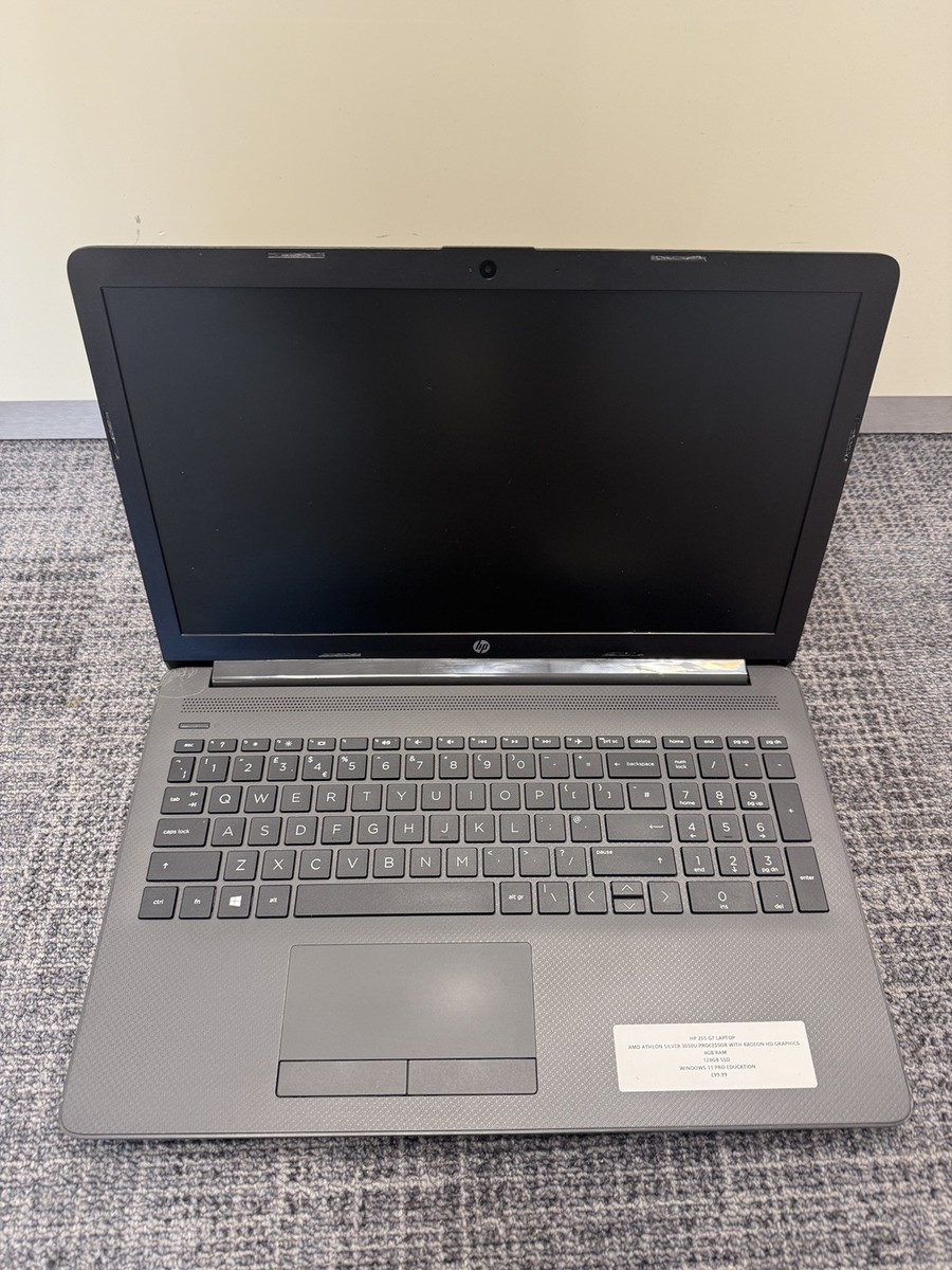 Hp 255 Hp Laptop 3050u HP 255 G7 LAPTOP AMD ATHLON SILVER 3050U