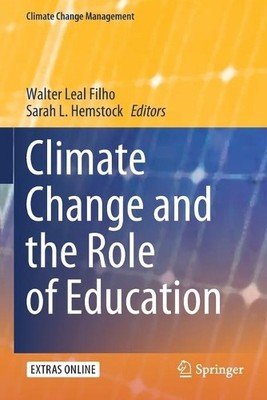 Climate Change and the Role of Education - 9783030329006