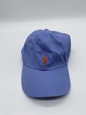 Polo Ralph Lauren Hat Blue Orange Size 8-20 Youth