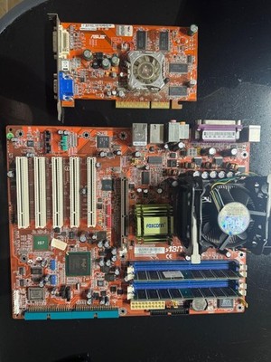 Abit -IS7-pentium 4 2,4GHZ,2x1GB DDR 400mhz,Ati radeon 9550